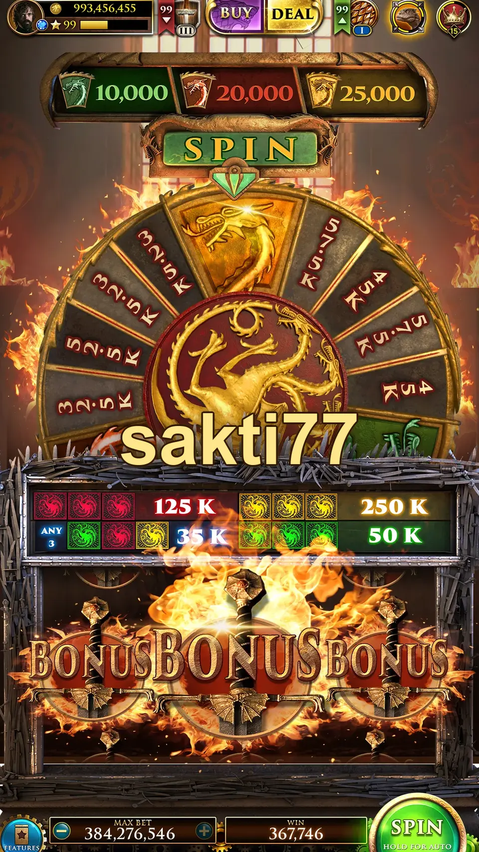 sakti77 Tangkapan Layar Resmi APK